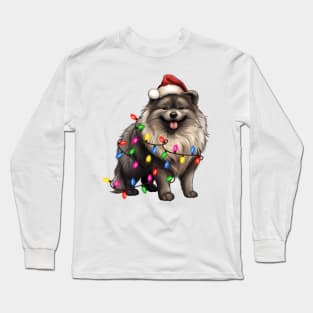 Christmas Keeshond Long Sleeve T-Shirt